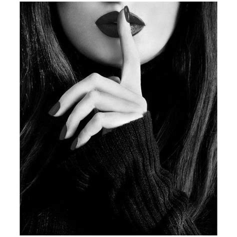 Shh Silence Liked On Polyvore Featuring People Backgrounds Black And