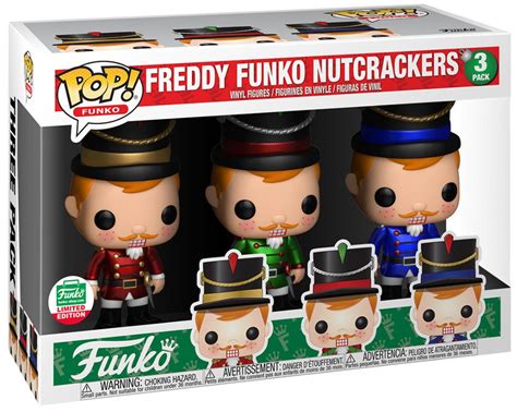 Funko Pop Funko Nutcracker Freddy Funko Exclusive Vinyl Figure 09 12