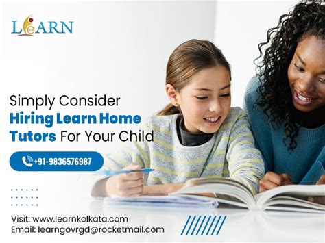 Simply Consider Hiring Learn Home Tutors For Your Child Learn
