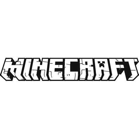 Minecraft Logo Png Transparent Image Download Size 1000x1000px