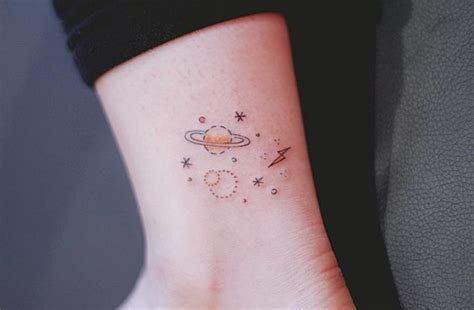 Simple Space Tattoos 40 Most Beautiful Cosmos Tattoo Ideas