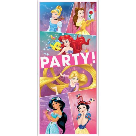 Disney Princess Party Door Banner Party Supplies Who Wants 2 Party
