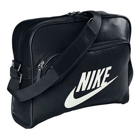 Nike Nike Heritage Black P10 Mens Messenger Shoulder Bag Nike From