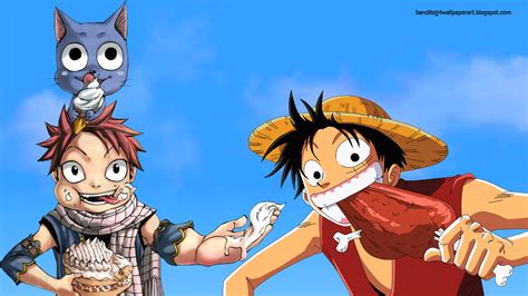 Natsu And Luffy Anime Debate Fan Art Fanpop