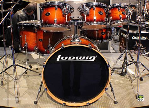 Drummerszone News Ludwig Evolution Series Evolves With Maple Shells