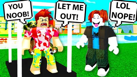 This Roblox Youtuber Called Me A Noob So I Got Revenge As Bacon Man