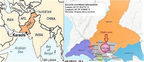 Where Is Karachi On The World Map United States Map