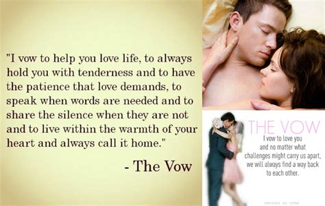 quotes from the vow wedding quotes movie quotes vows
