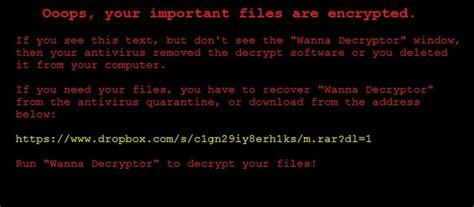 The wannacry ransomware, also known as wanna decryptor, leverages a windows smb exploit. WannaCry Ransomware Virus Removal Guide. Restore .wcry Files