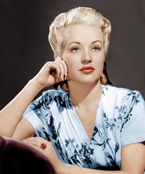 Betty Grable Close Up Color 8x10 Photograph Fashion In 2019 Classic