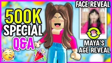 🤩 Maya Clara Gaming 500k Subscribers Special Face Reveal Age Reveal