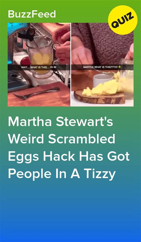 Martha Stewarts Weird Scrambled Eggs Hack Has Got People In A Tizzy