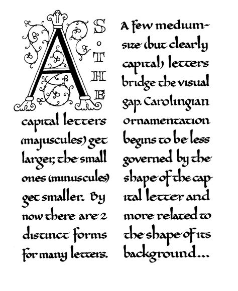 Margaret Shepherd Calligraphy Blog Embedded Capitals