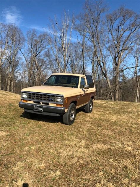 1986 Ford Bronco Ii For Sale On Bat Auctions Closed On March 22 2019