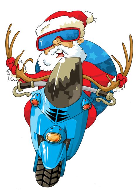 Funny Santa Claus With 2016 Christmas Vectors 01 Free Download