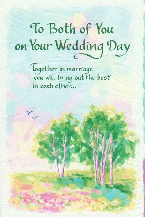 Blue Mountain Arts Greeting Card To Both Of You On Your Wedding Day Ebay On Your Wedding