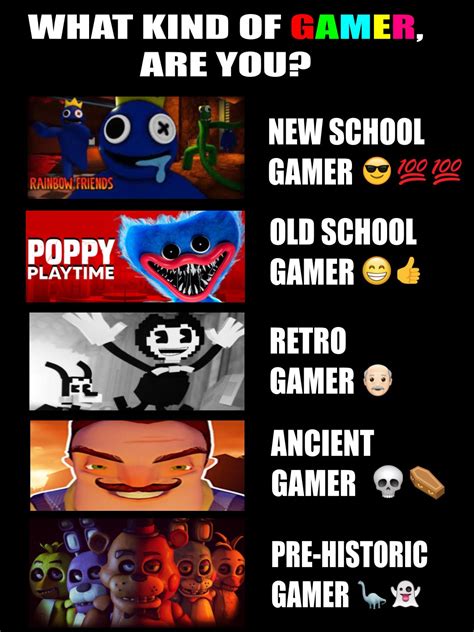 What Kind Of Gamer Are You Gaming Know Your Meme