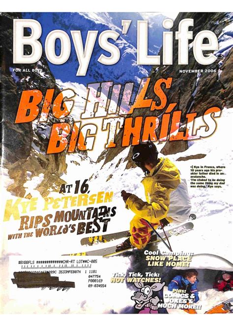 Boys Life Magazine November 2006