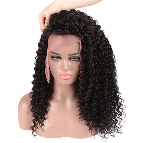 Affordable Wigs Deep Wave 250 Density Lace Front Wigs With Baby Hair