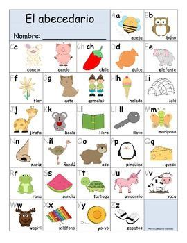 Fortunately, you can get xany with these positive words that begin with x. Alphabet and Beginning Sound Reference Charts (Spanish ...