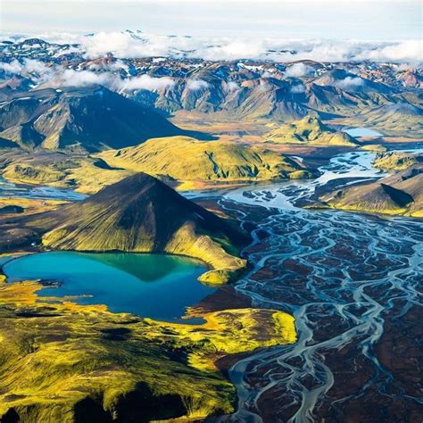 Landmannalaugar Iceland Aerial National Geographic Travel Places To Go