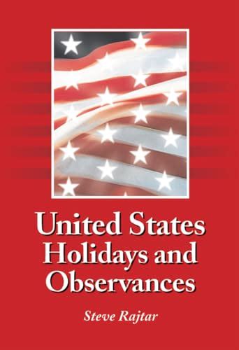 United States Holidays And Observances By Date Jurisdiction And