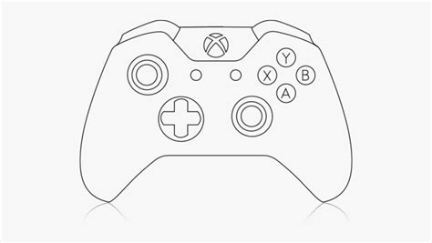 Free Xbox Clipart Xbox Controller Clipart Black And White Free