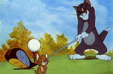 Tee For Two Tom And Jerry Golf
