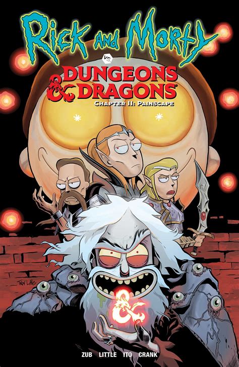 rick and morty vs dungeons and dragons ii book by jim zub troy little leonardo ito crank