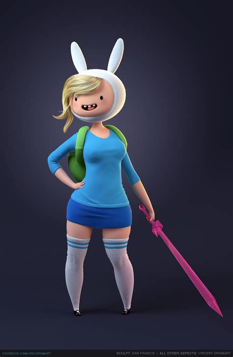Fionna Adventure Time On Behance In 2020 Character Design Adventure Time Characters 3d