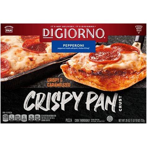 Digiorno Crispy Pan Pepperoni Frozen Pizza 26 Oz