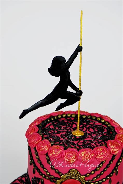 Pole Dance Cake Decorated Cake By Art Cakes Prague Cakesdecor