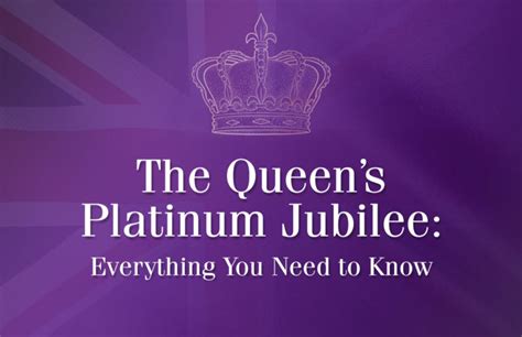 The Queens Platinum Jubilee Everything You Need To Know The