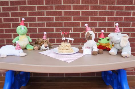 Stuffed Animal Birthday Party For Kids So Festive