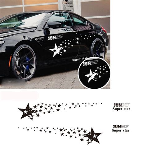 new arrival racing car stickers auto sport styling vinyl car body sticker decal 170921 in car