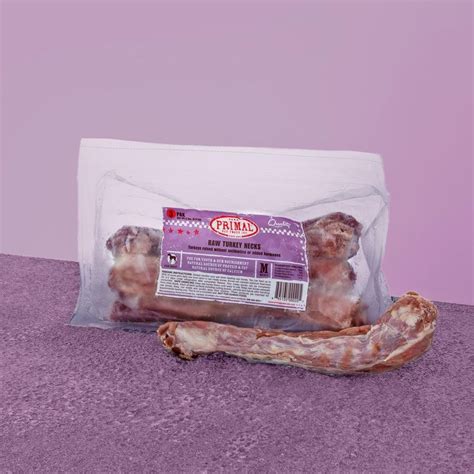 Primal Frozen Meaty Turkey Neck 3 Pack 895135000205