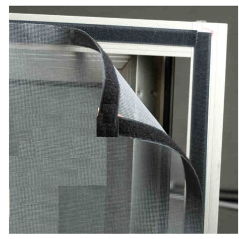 Stainless steel black coated mosquito mesh and. Shree Services Fibre Checks Magnetic And Velcro Mosquito ...