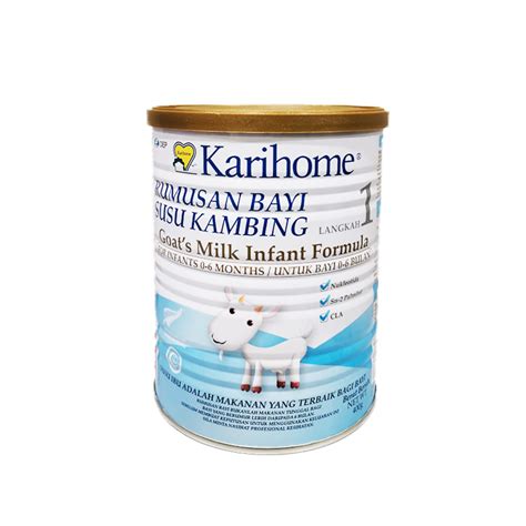 Karihome Goat Milk Infant Formula Step 1 0 6mths 400g Susu Formula