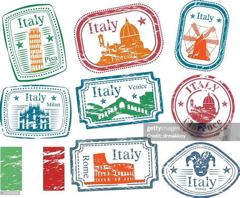 Italy Stamps High Res Vector Graphic Getty Images