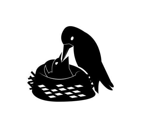 Bird Nest Logo Free Vector Art 7 Free Downloads