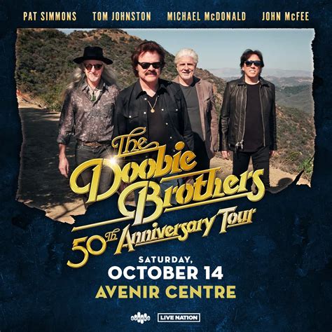 The Doobie Brothers 50th Anniversary Tour Q103 Monctons Rock Station