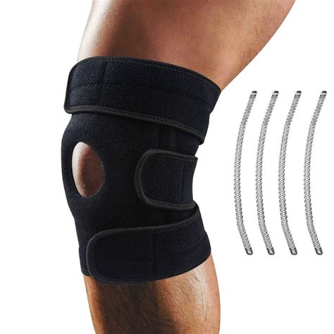 Neoprene Knee Brace Open Patella Ligament Support Sport Injury Compression Strap Paramedische