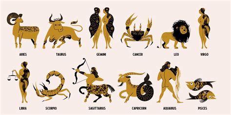 collection of twelve zodiac signs zodiac signs aries taurus gemini cancer leo virgo libra