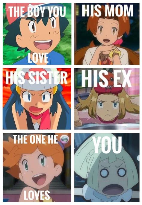 Pokeshipping Is Life Pokemon Funny Pokemon Ash And Misty Pokemon Memes