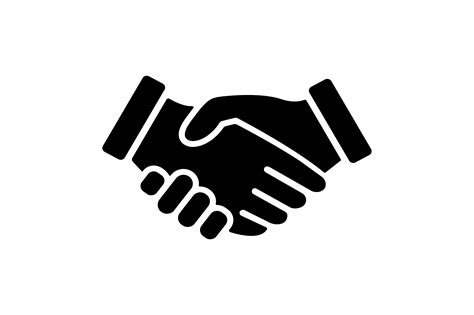 Handshake Icon Symbol Business Template Isolated 732187 Icons