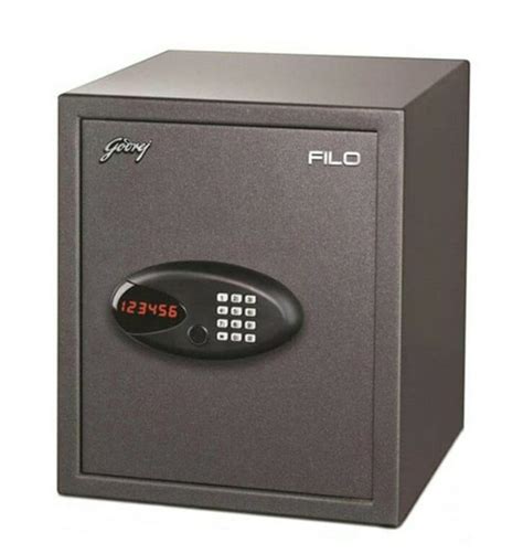 Black Single Door Godrej Filo Digital 40 Security Locker At Rs 14699 In