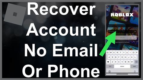 How To Recover Roblox Account Without Password Or Email Youtube