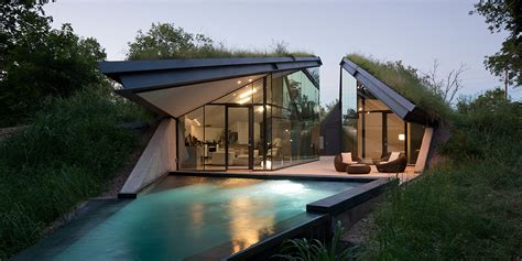 Edgeland Residence A Futuristic House With A Smart Pool Fit For A Sci