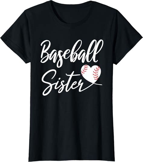 Baseball Sister T Shirt Amazonde Fashion