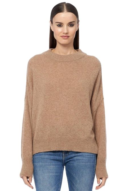 360 Sweater Clementine Cashmere Sweater Camel